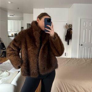 Versatile Fur Jacket from Zara